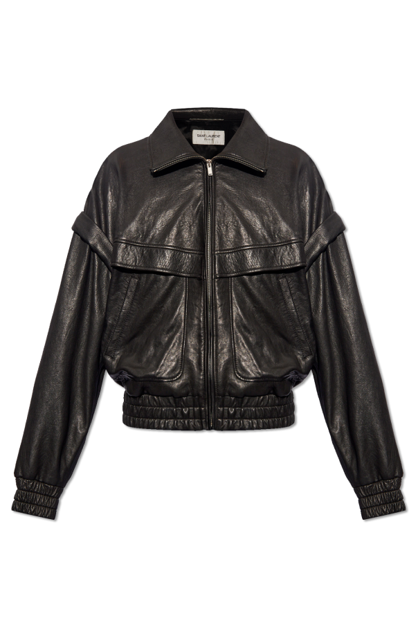 Leather jacket od Saint Laurent