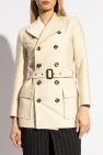Saint Laurent cream Short coat