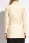 Saint Laurent cream Short coat