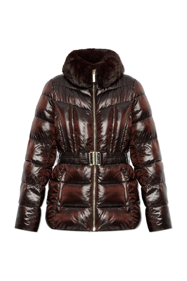 Michael Michael Kors Padded jacket with faux fur