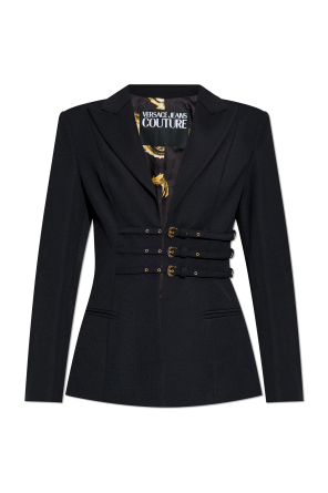 Blazer with Buckles