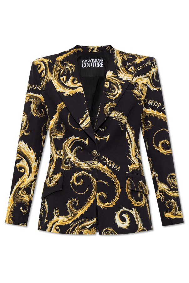 Versace Jeans Couture Blazer with Barocco motif