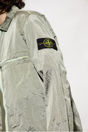 Stone Island Logo-patched jacket