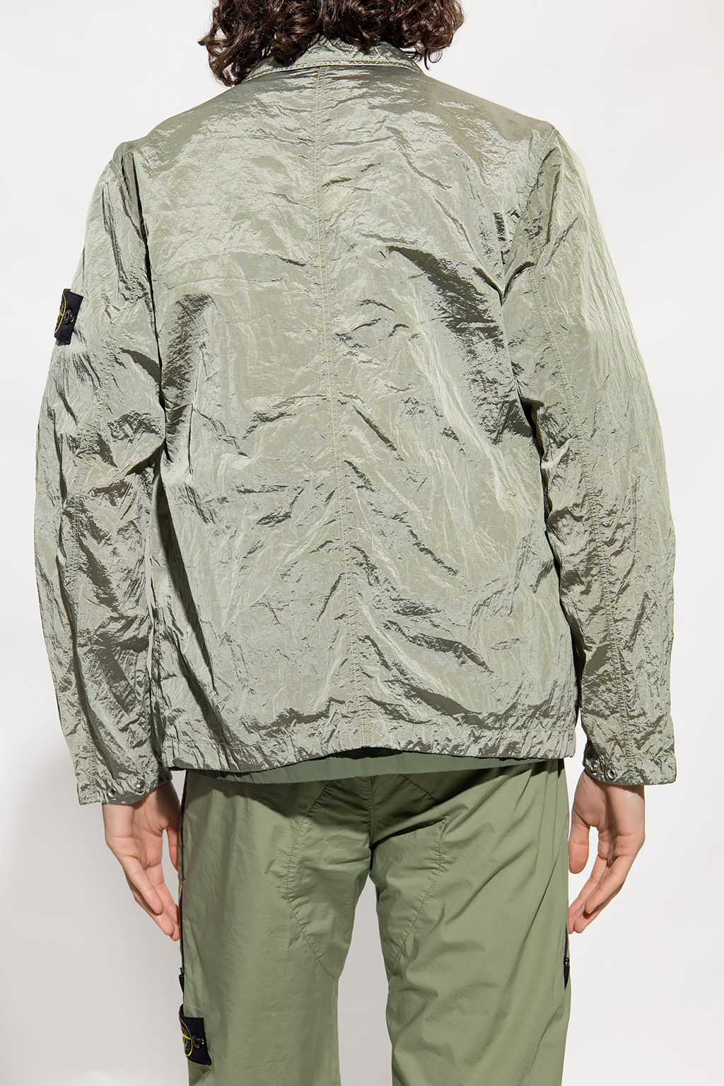 Stone Island Logo-patched Slim jacket