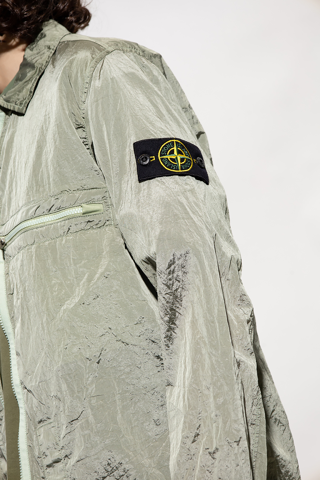 Stone Island Logo-patched Slim jacket