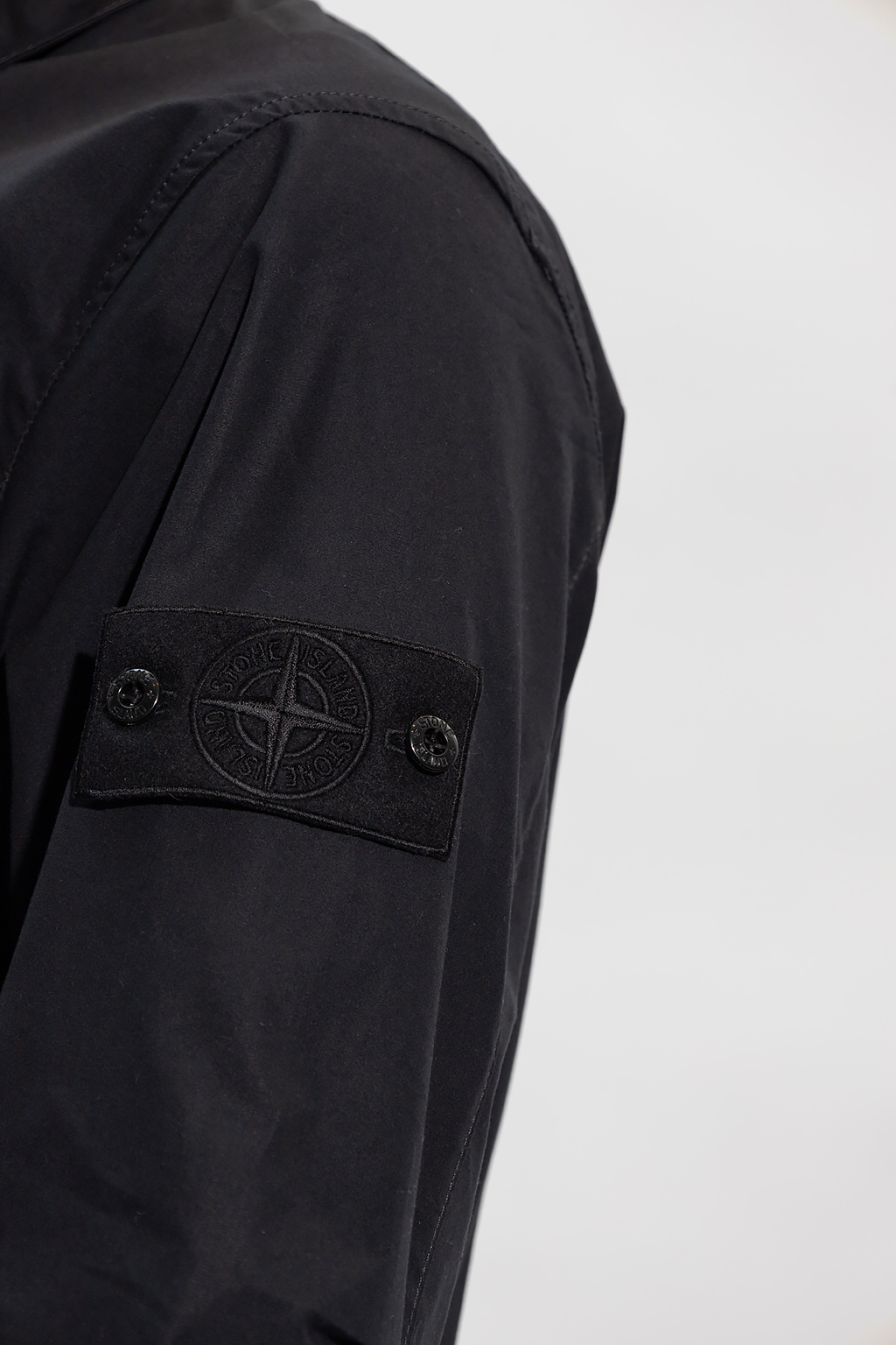 Stone Island jacket Langarm-T-Shirt with logo