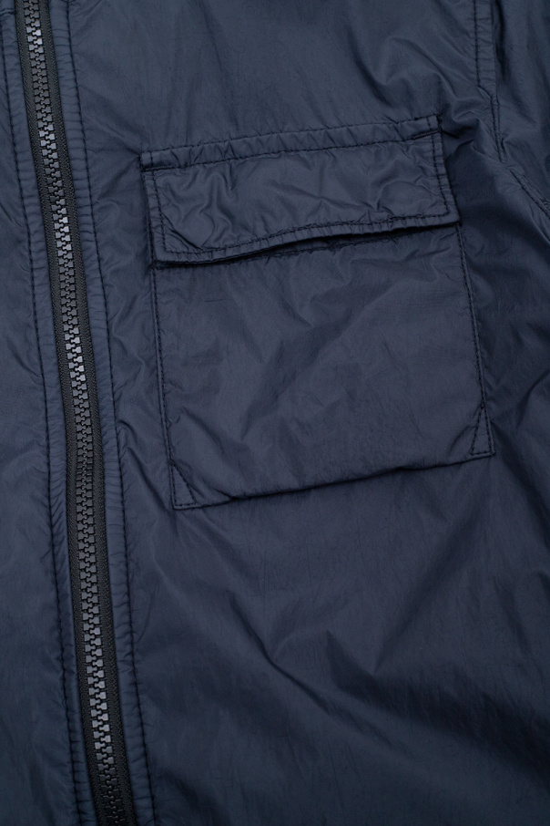Bulo Point™ II Down lighters jacket METAL SHINY Hooded lighters jacket