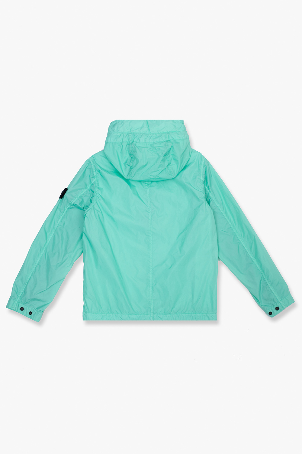 Stone Island Kids Hooded offwhite jacket