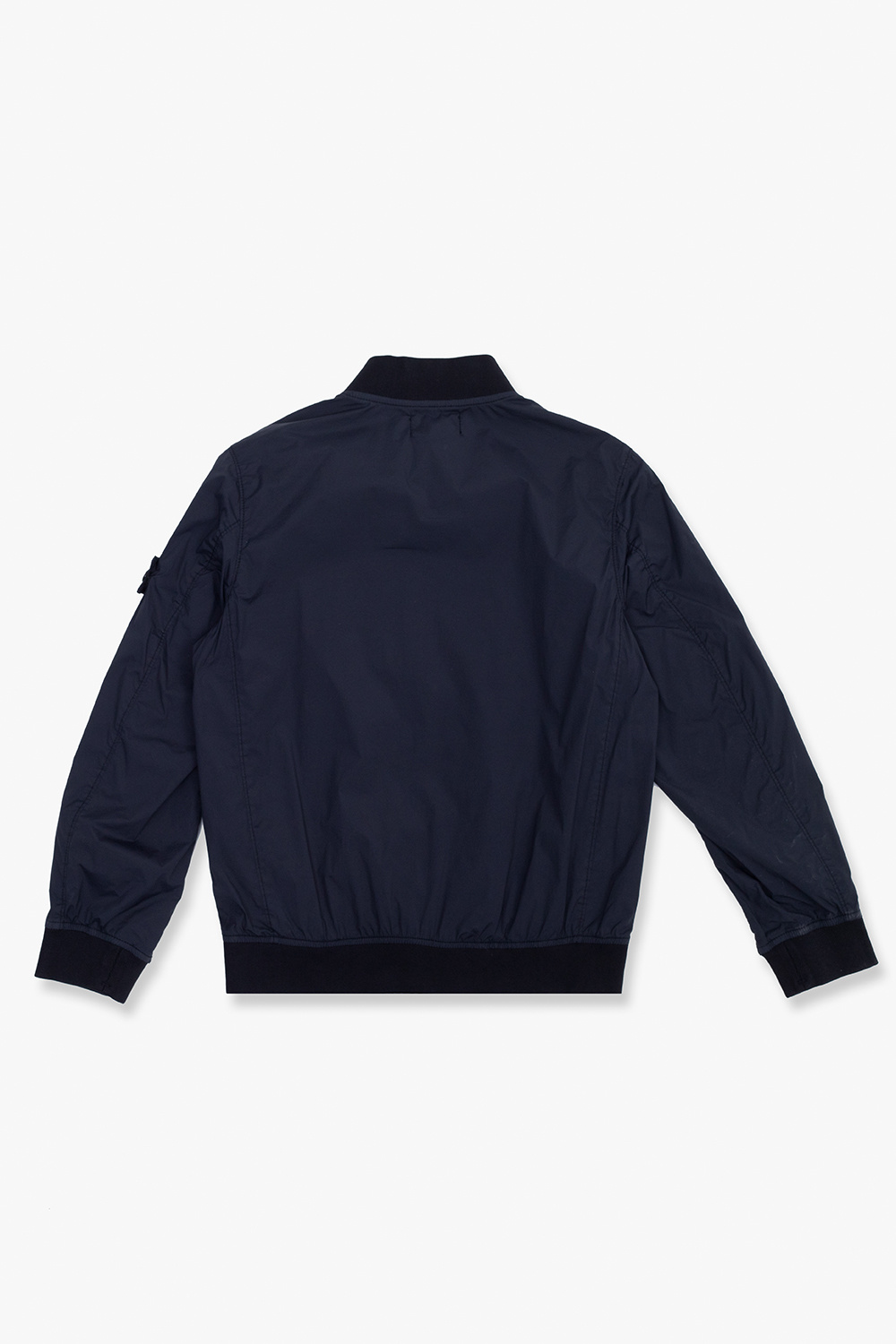 Perforeret sweatshirt stof Jacket with logo