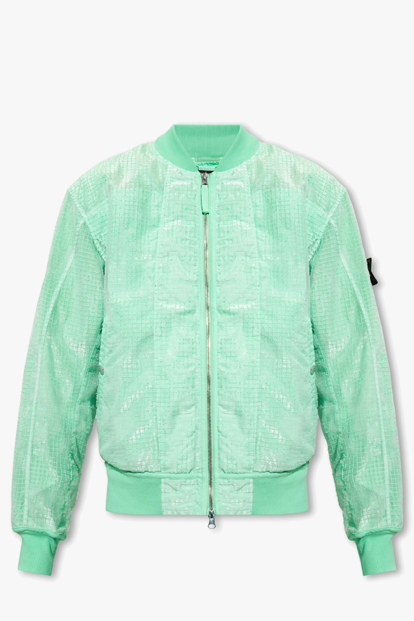 Lacoste Men's Reversible Quilted Taffeta Bomber Jacket, Multicoloured, S at   Men's Clothing store