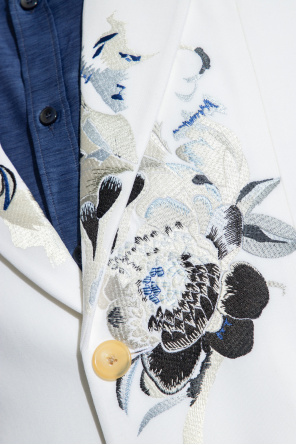 Alexander McQueen Embroidered blazer