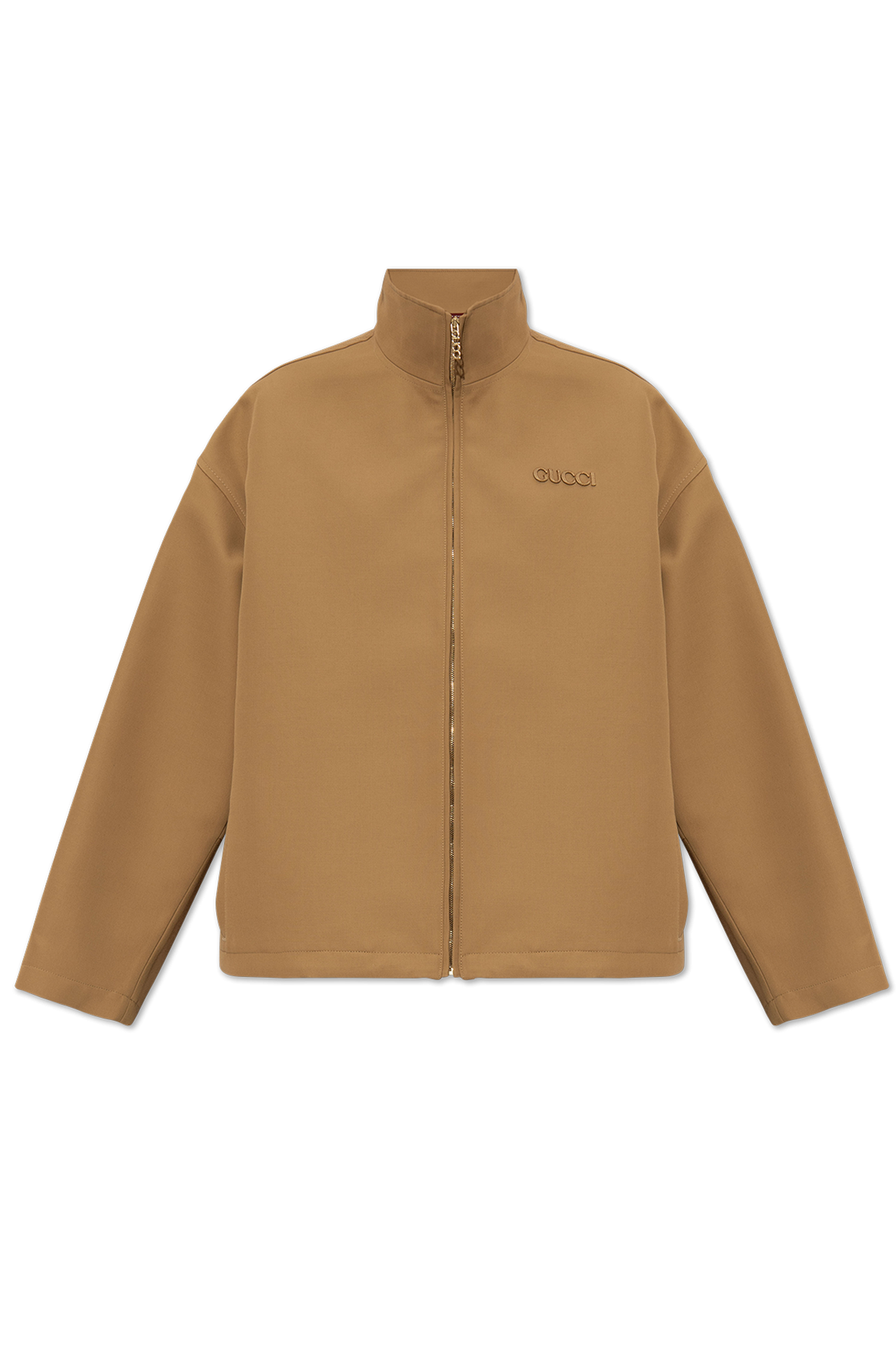 Beige Jacket with logo Gucci - Vitkac Canada