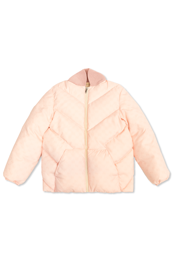 Gucci Kids Down jacket with GG pattern