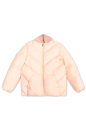 Down jacket with GG pattern