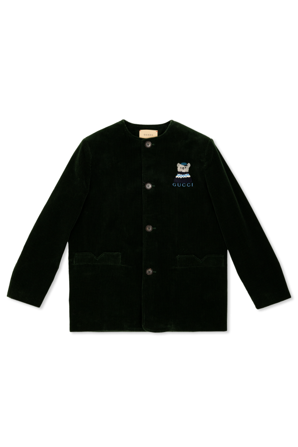 Gucci Kids Corduroy Jacket