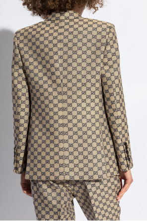 Gucci Blazer with `GG` pattern