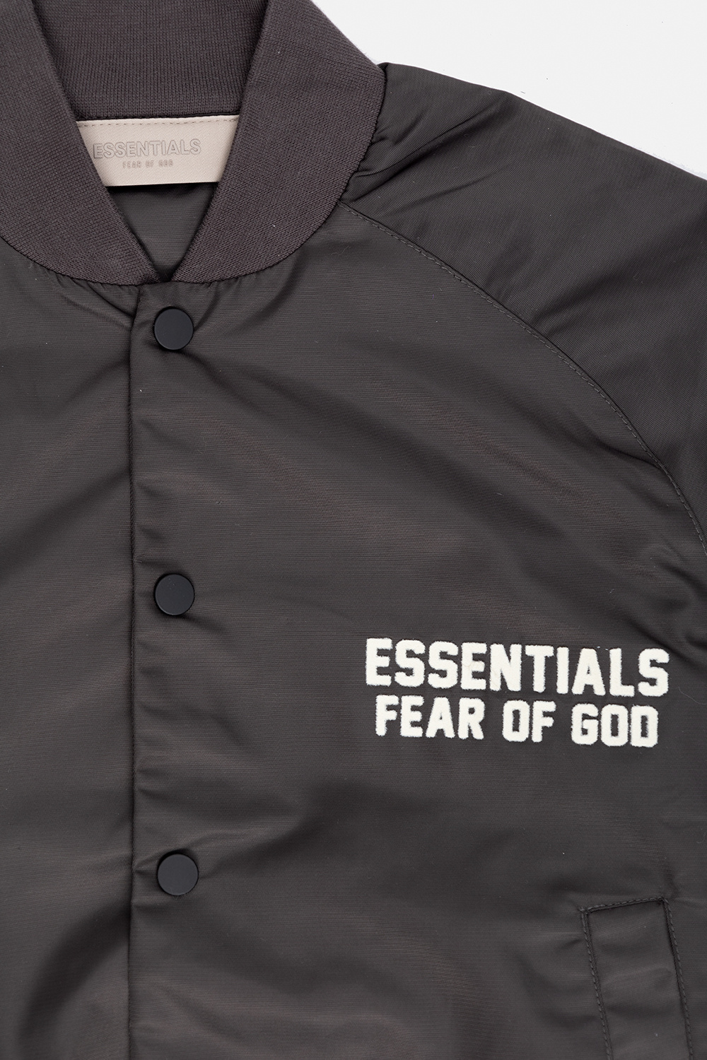 Fear of God Essentials Kids - Men - Denim Trucker Jacket Black - Age 6