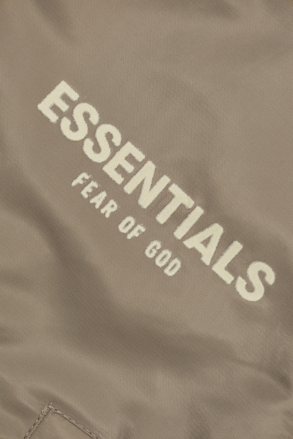 Fear Of God Essentials Kids Bomber print jacket