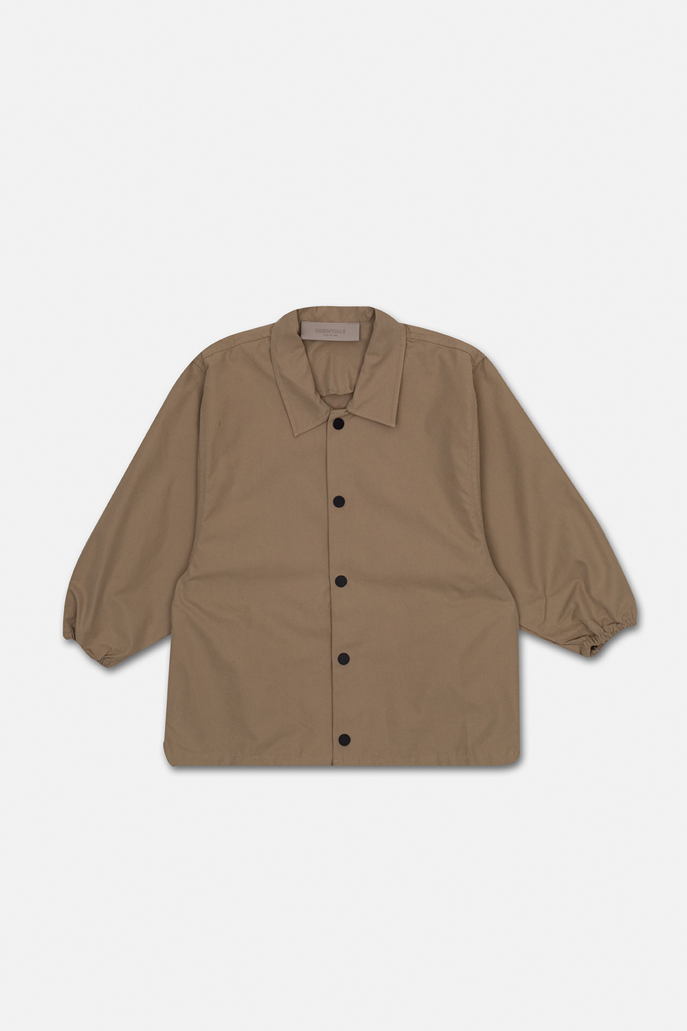 Fear Of God Essentials Kids S shirt with broderie sleeve and collar detail in California