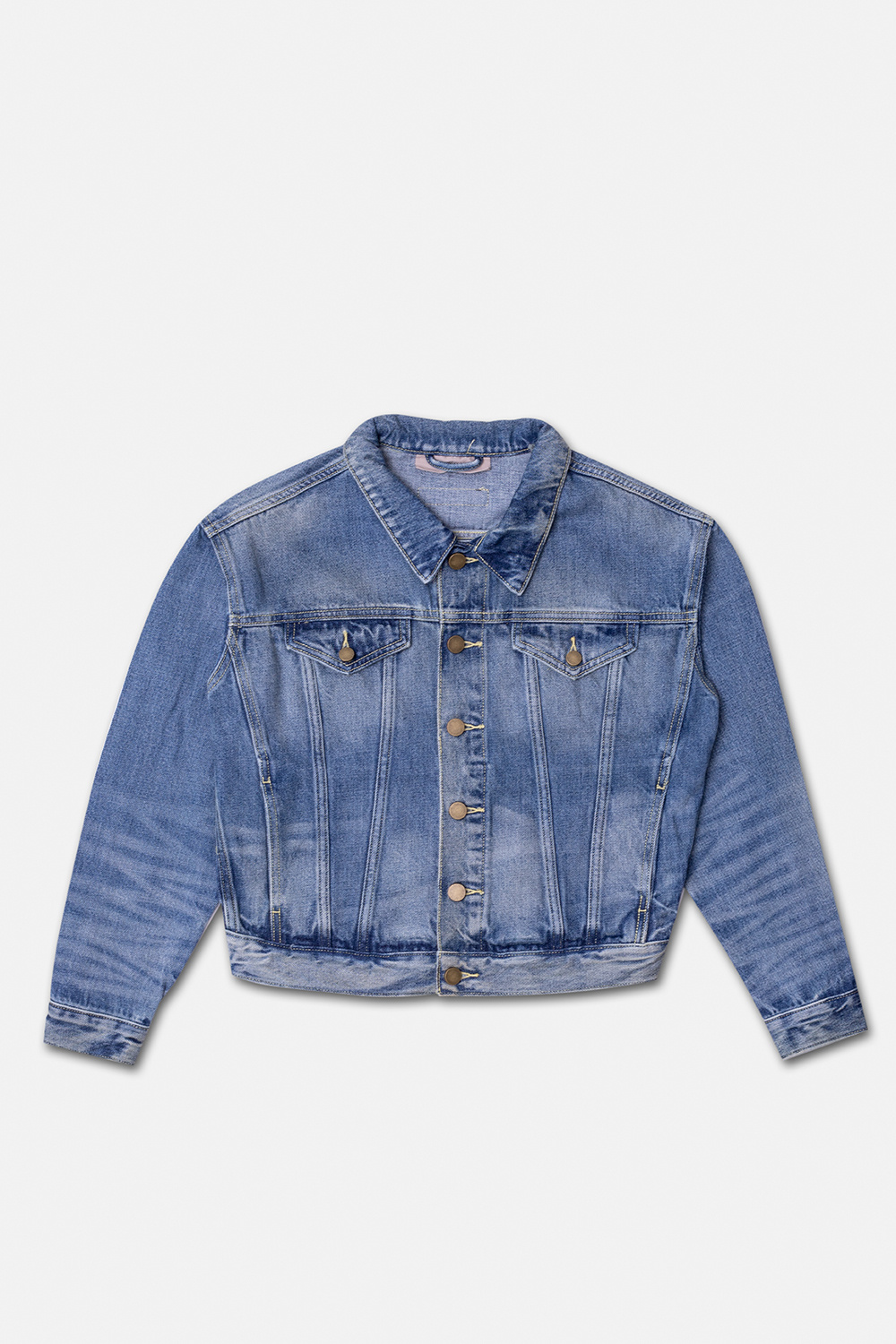 Fear Of God Essentials Kids Denim jacket with logo