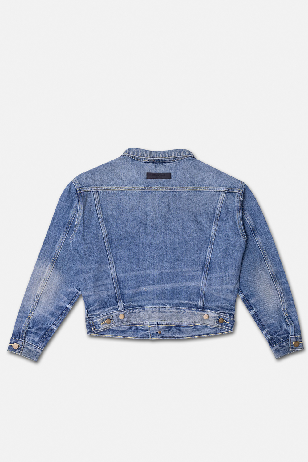 Fear Of God Essentials Kids Denim jacket with logo