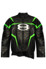 Balenciaga Leather jacket with logo