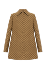 Gucci BROWN Coat with monogram