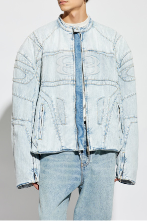 Balenciaga Denim jacket with logo