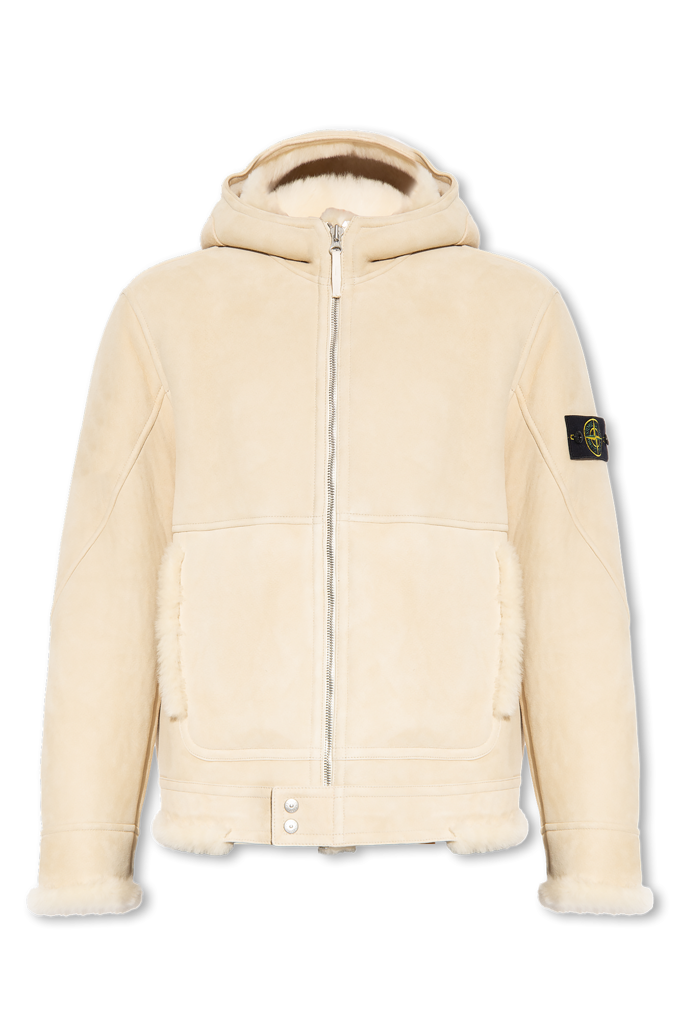 Stone Island HOODIE WITH OUTSIDE POCKET