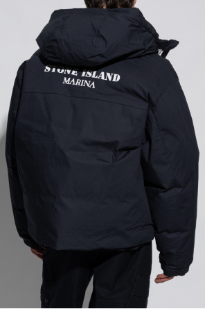 Stone Island Down jacket with logo