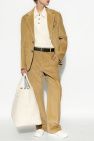 Bottega Veneta beige Corduroy blazer