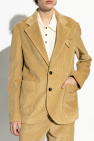 Bottega Veneta beige Corduroy blazer