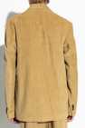 Bottega Veneta beige Corduroy blazer