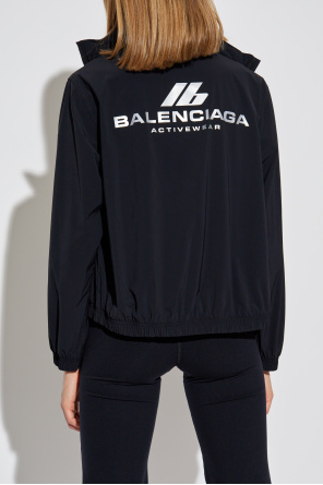 Balenciaga Light jacket with printed logo