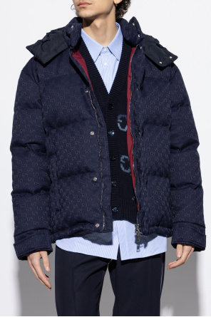 Gucci Chaqueta de plumas con capucha desmontable