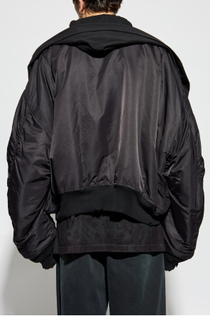 Balenciaga Hooded Bomber Jacket