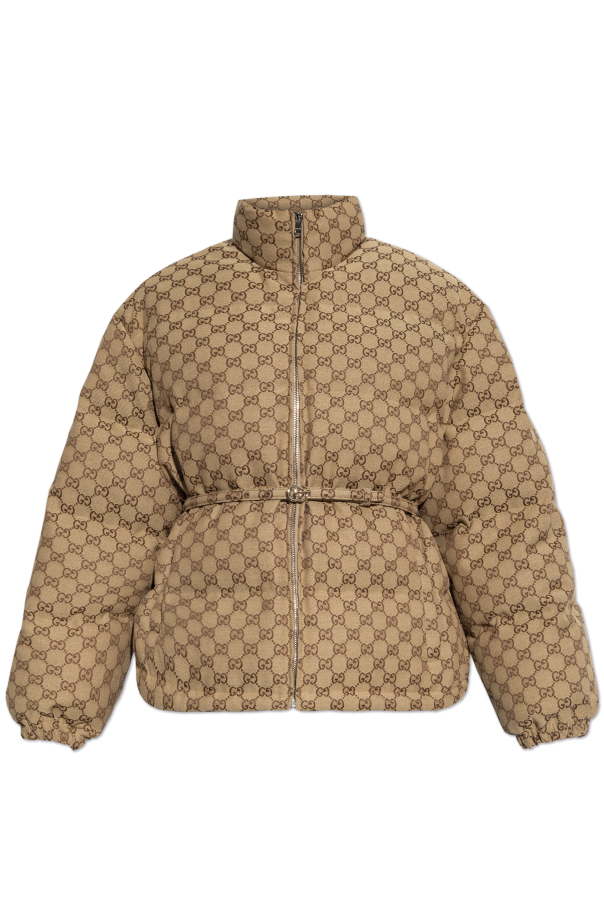 Gucci Quilted jacket with logo