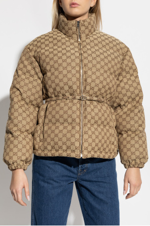 Gucci Quilted jacket with logo