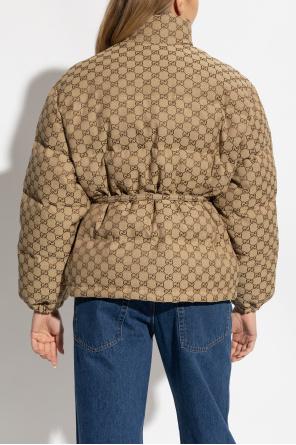 Gucci Quilted jacket with logo