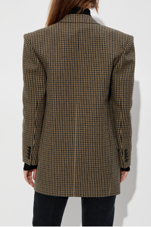 Saint Laurent Blazer with check pattern