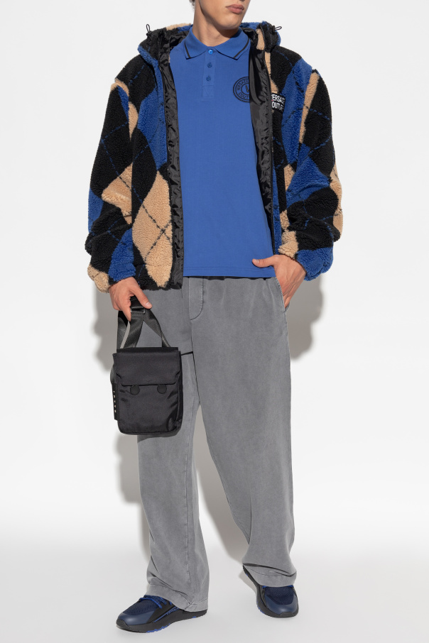 Versace Jeans Couture Fur jacket with hood