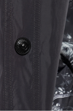 Versace Jeans Couture Lekka kurtka z nadrukiem