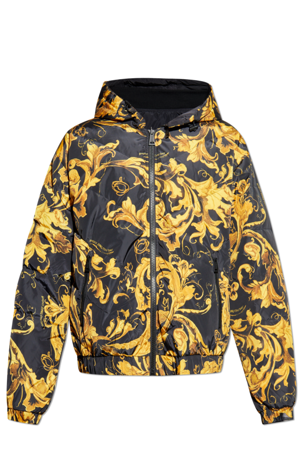Reversible jacket with detachable hood od Versace Jeans Couture