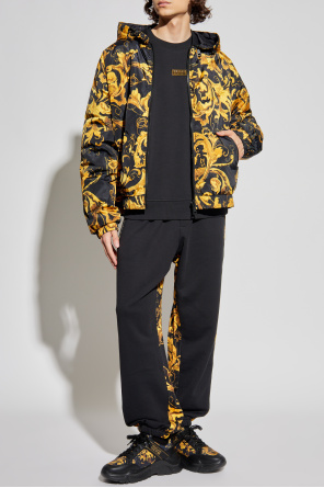 Reversible jacket with detachable hood od Versace Jeans Couture
