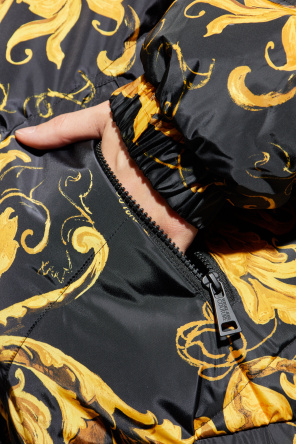 Versace Jeans Couture Wendbare Jacke mit abnehmbarer Kapuze