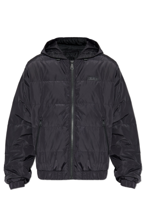 Insulated jacket with hood