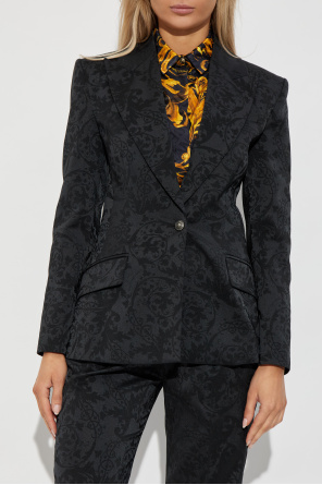 Versace Jeans Couture Blazer with 'barocco' pattern