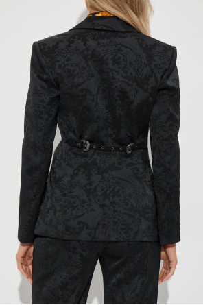 Versace Jeans Couture Blazer with 'barocco' pattern