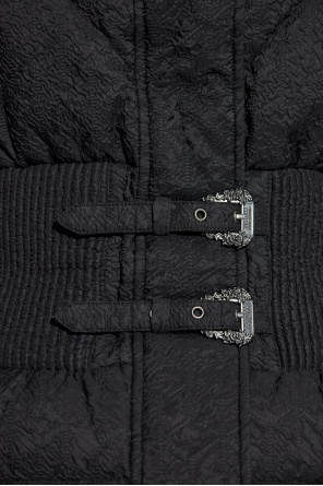 Versace Jeans Couture Down jacket with ruched effect