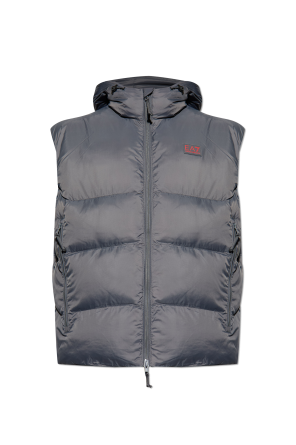 Steppweste mit Logo